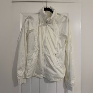 White goal smasher jacket